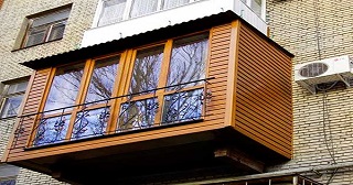 Внешняя отделка балкона Нижневартовск цена от 1037 руб. м/2.